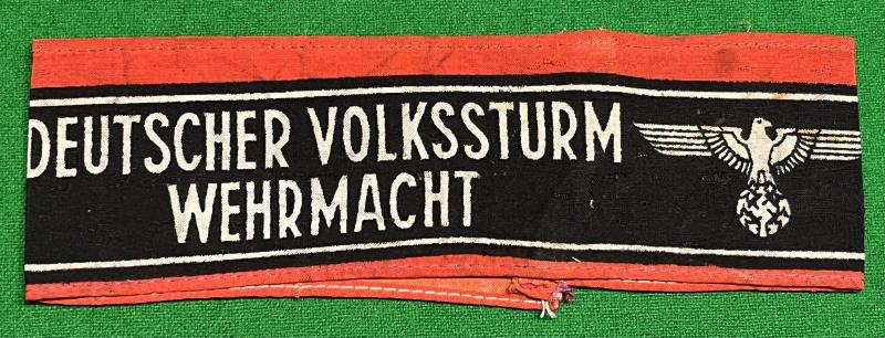 Deutsche Volkssturm Armband.