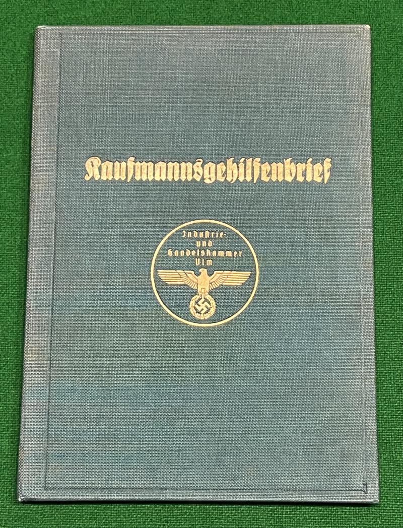 1943 Kaufmannsgehilfenbrief.