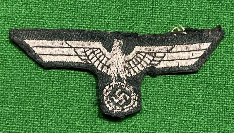 WW2 German Army Officer's BeVo Cap Eagle.
