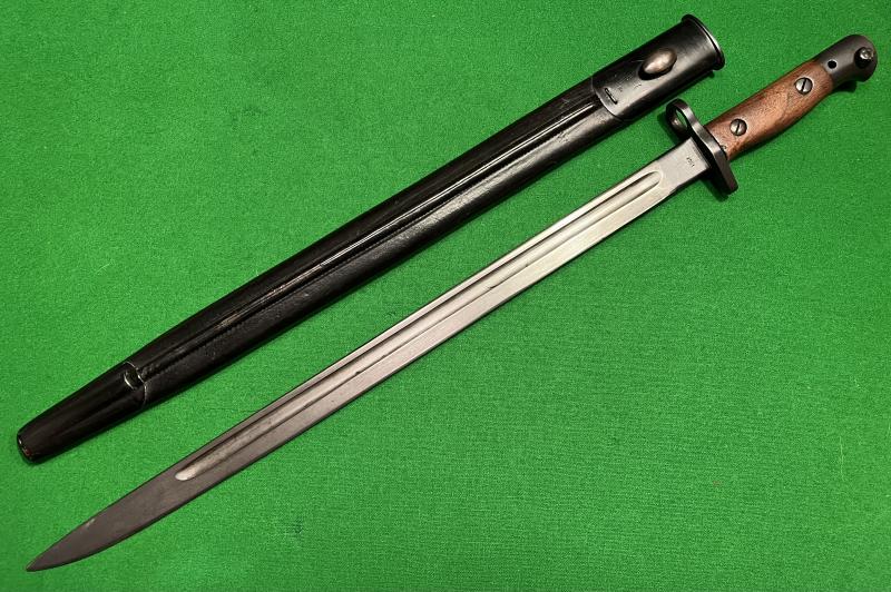 WW1 British 1907 SMLE Bayonet by Sanderson.
