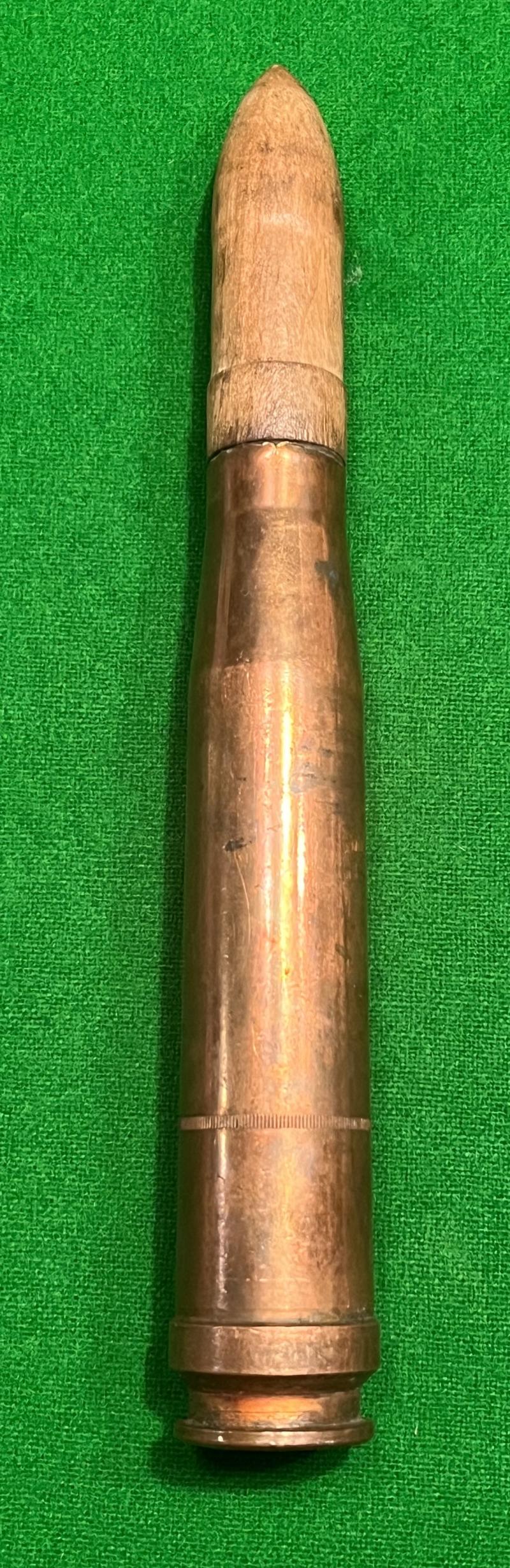 20mm Flak 38 Blank Round.