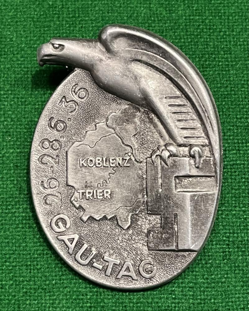 Koblenz/Trier Gau-Tag Day badge.