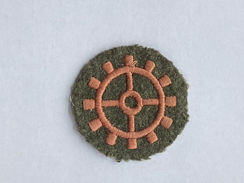 RARE PANZER ARMOURED MECHANIC ARM BADGE.