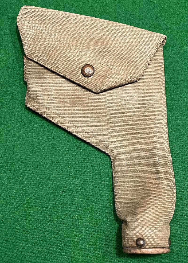 1919 Pattern Naval Webbing Pistol Holster.