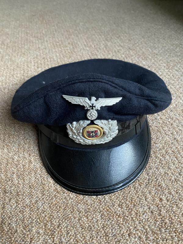 THIRD REICH VETERANS ASSOCIATION VISOR CAP.