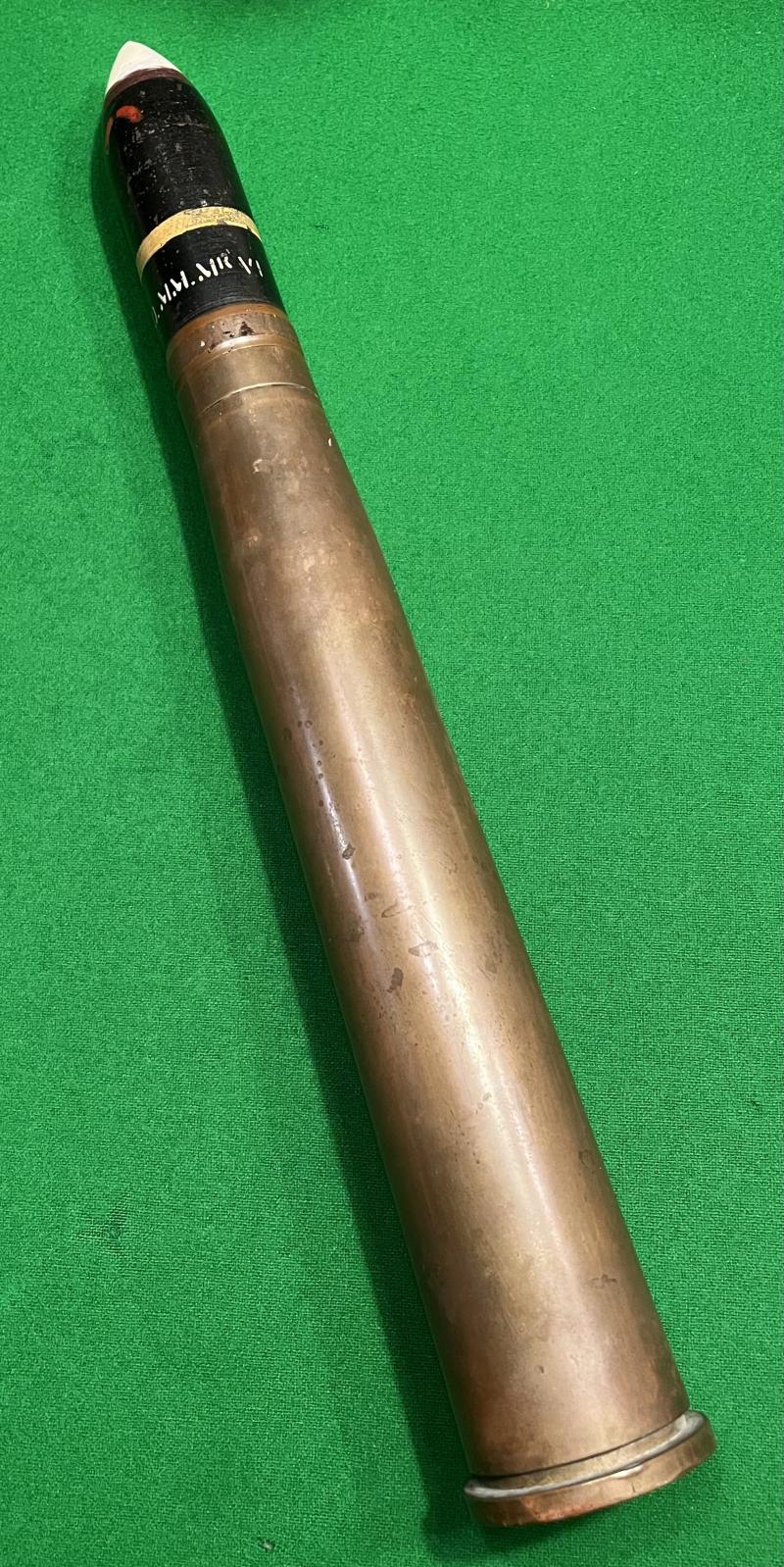 British 40mm MkVI AP/T Round.