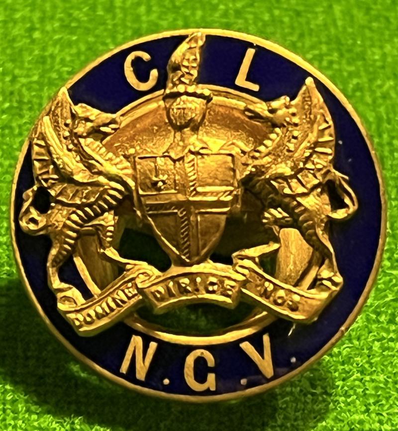 WW1 City of London National Guard Volunteer VTC badge