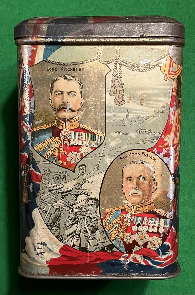 WW1 British Tea Caddy Tin.