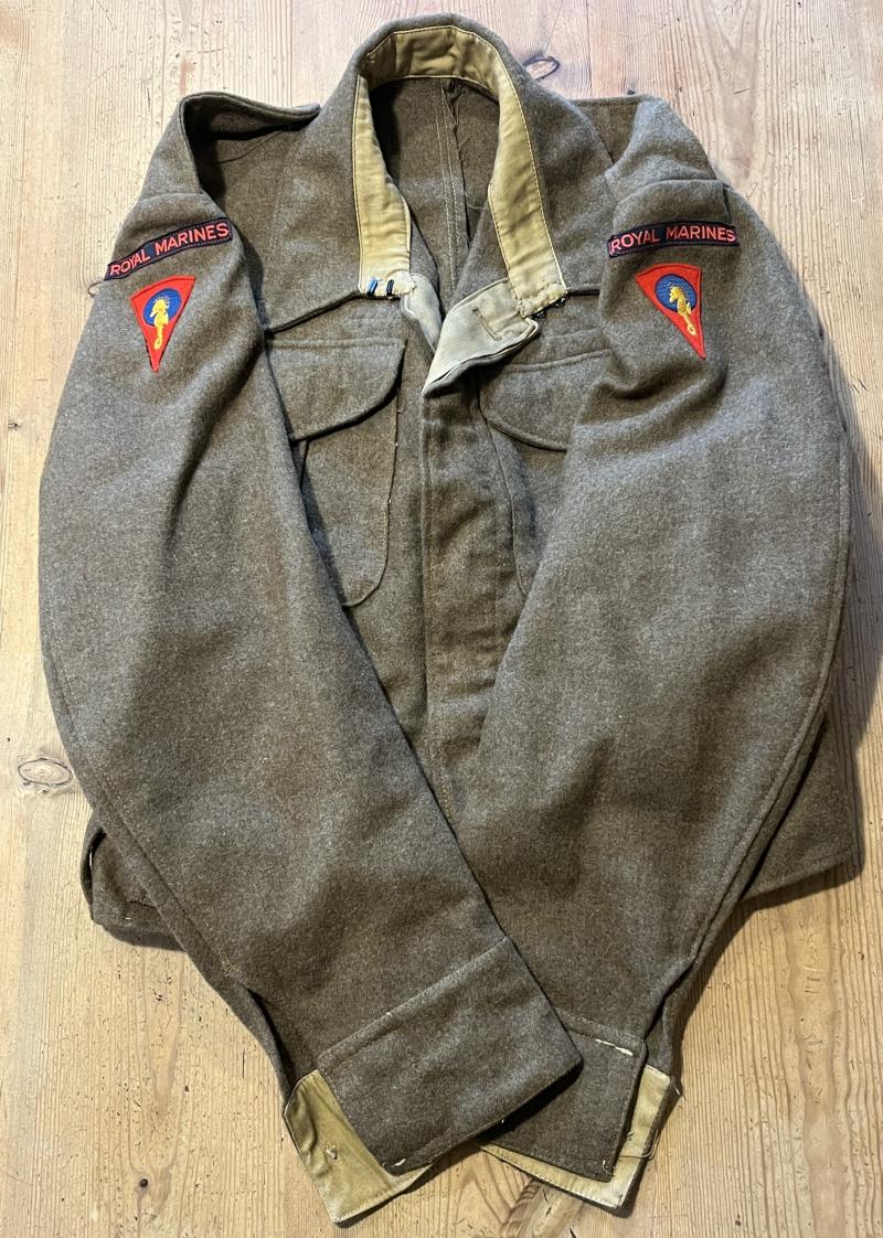 1941 Royal Marines B.D. Blouse.