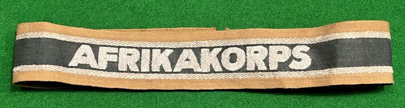 WW2 Afrikakorps Cuff Title.
