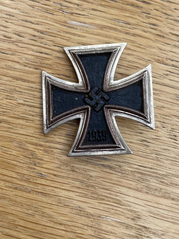 WW2 IRON CROSS 1st CLASS L/58.