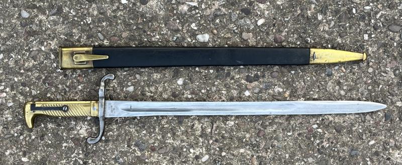 Imperial Prussian Model 1871 Mauser Bayonet.