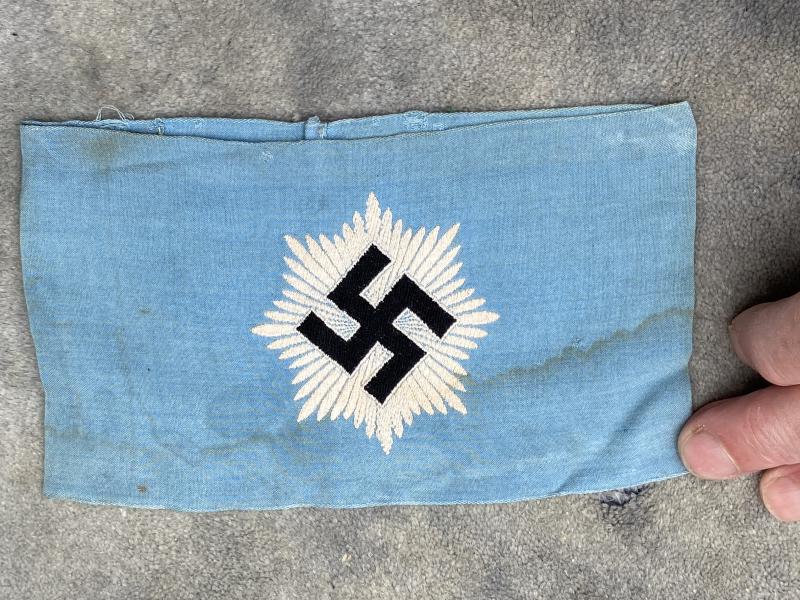 THIRD REICH ‘BEVO’ RLB ARMBAND 2nd Pattn.