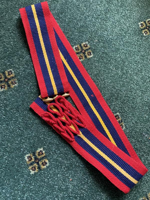 WW1 ROYAL ARTILLERY STABLE BELT DATED 1914.