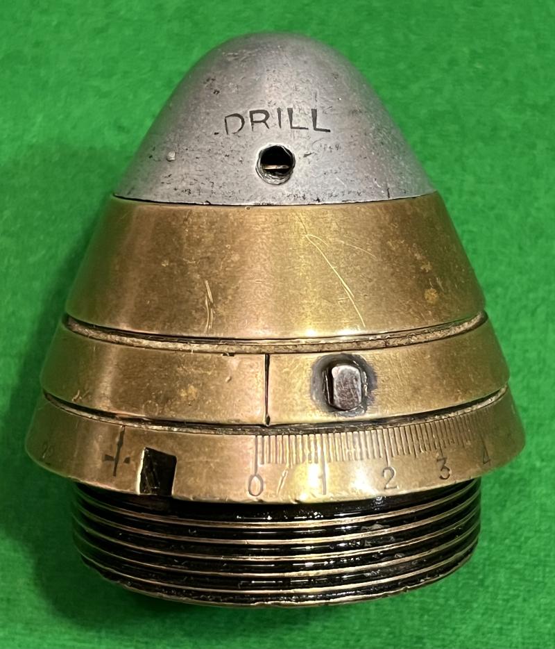 WW1 British No.80 MkI DRILL Fuze.