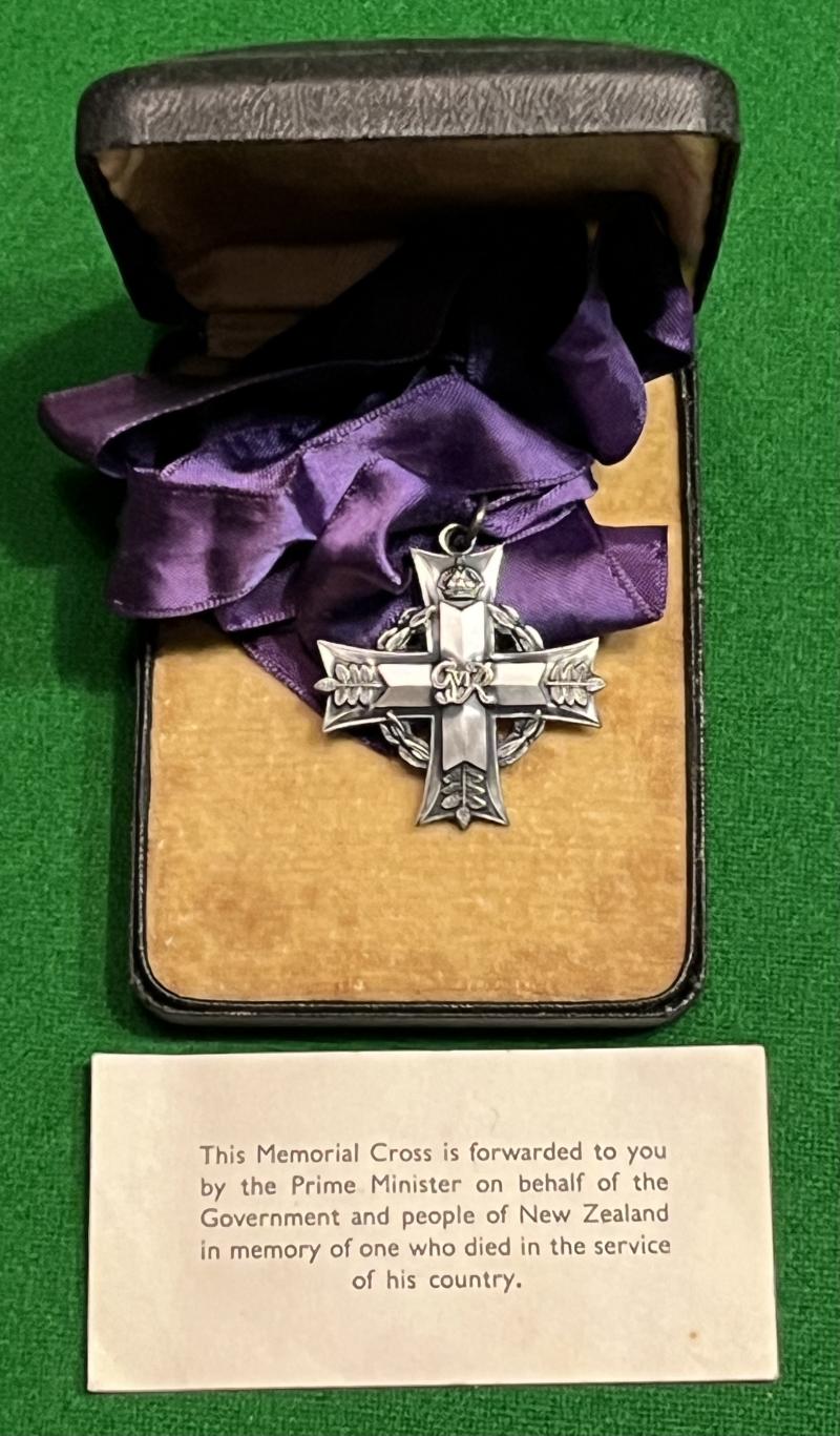 WW2 New Zealand Memorial Cross - El Alamein.