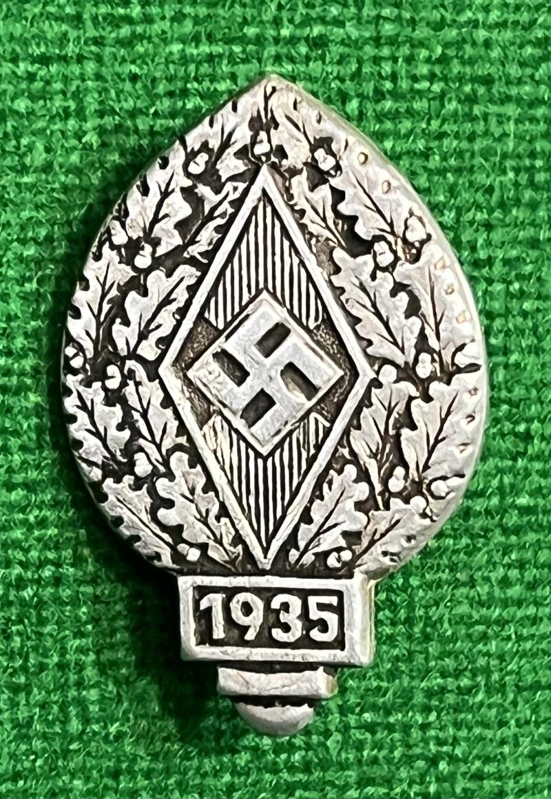 HJ Hitlerjugend Abzeichen 1935.