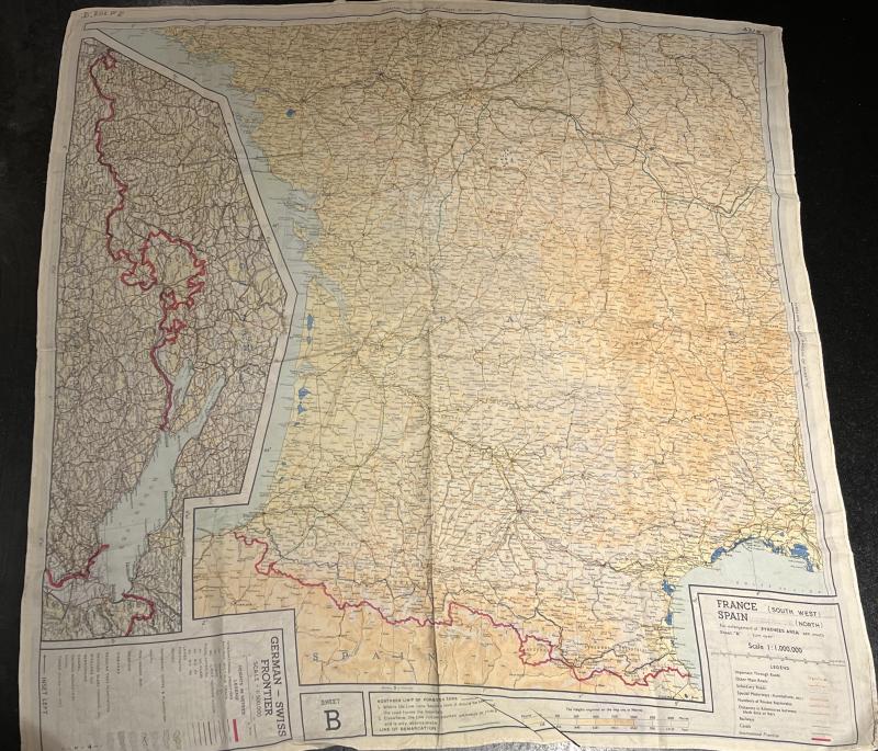1943 Series Escape Map 43/A & B.