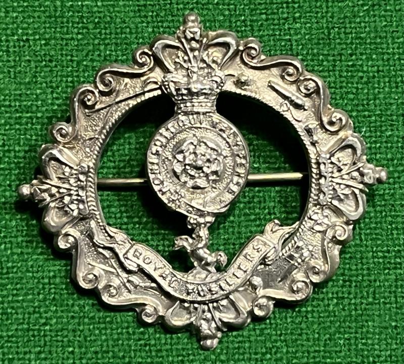 Royal Fusiliers 1898 Silver Sweetheart Brooch