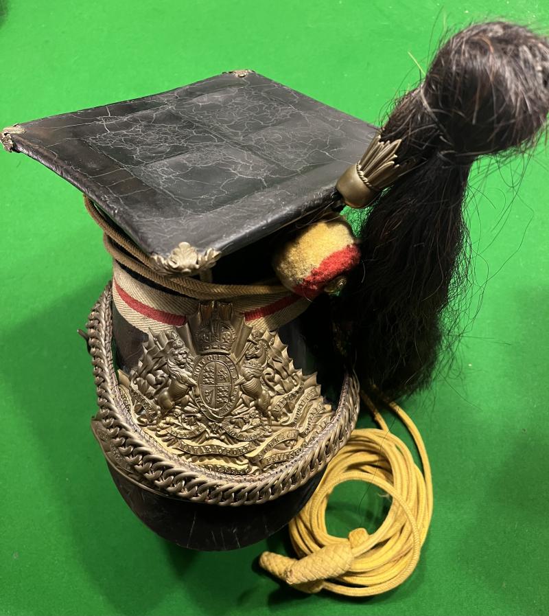 British 16th Lancers Other Ranks Chapka Helmet.