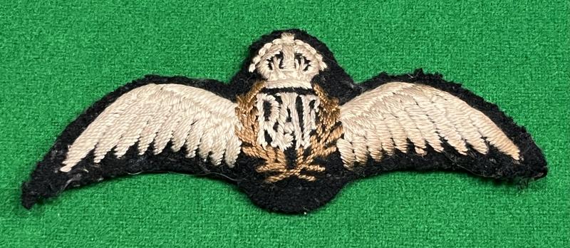 WW2 RAF Padded Pilots' Wings.