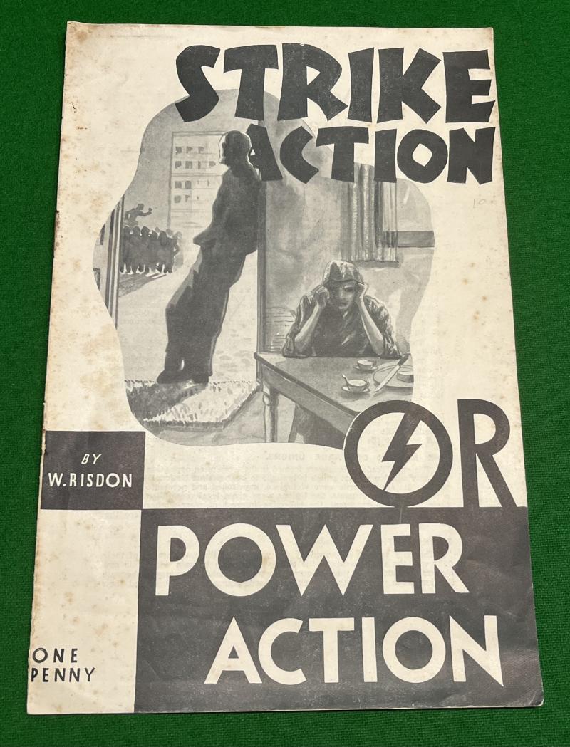 British Union ' Strike Action ' leaflet.