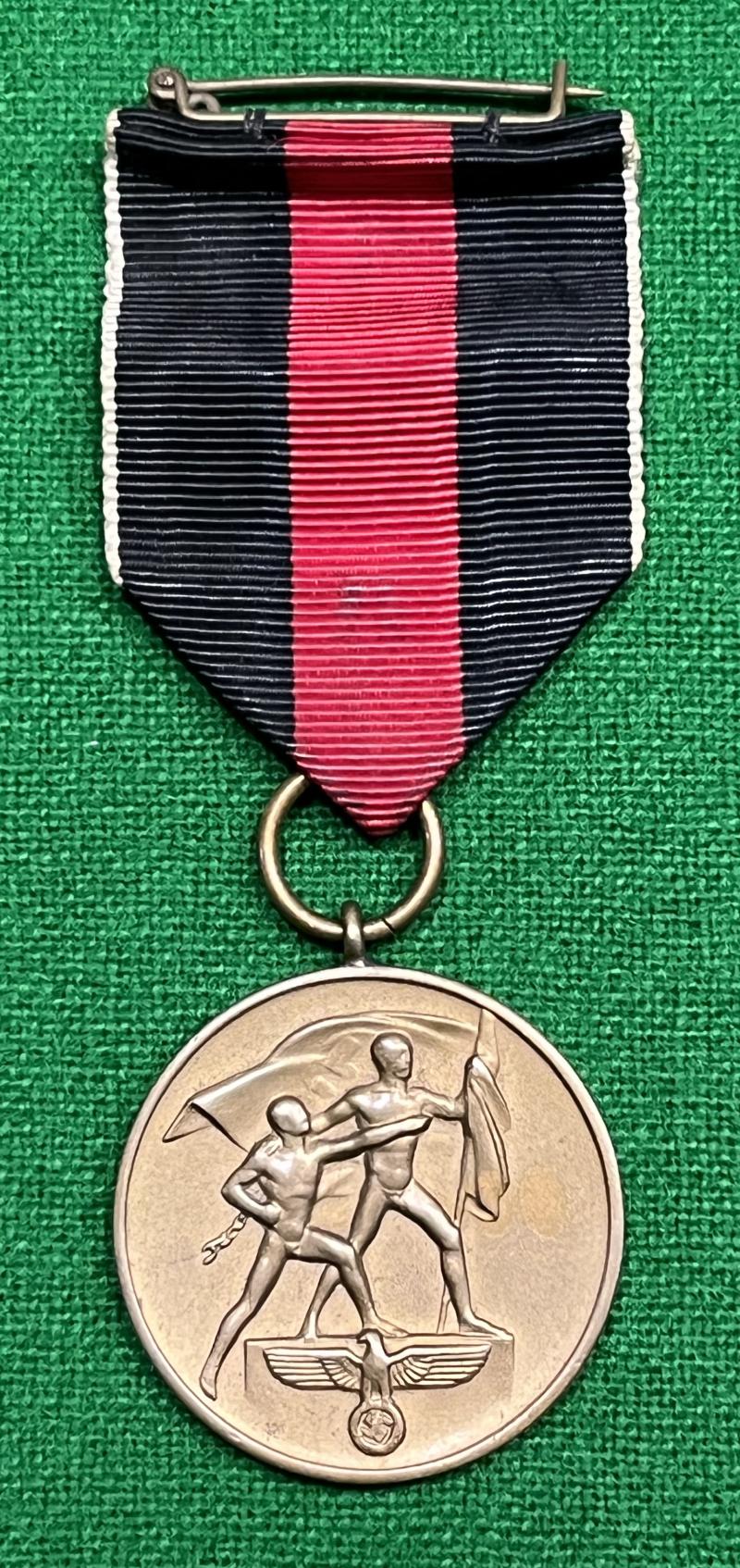 Sudetenland Medal.