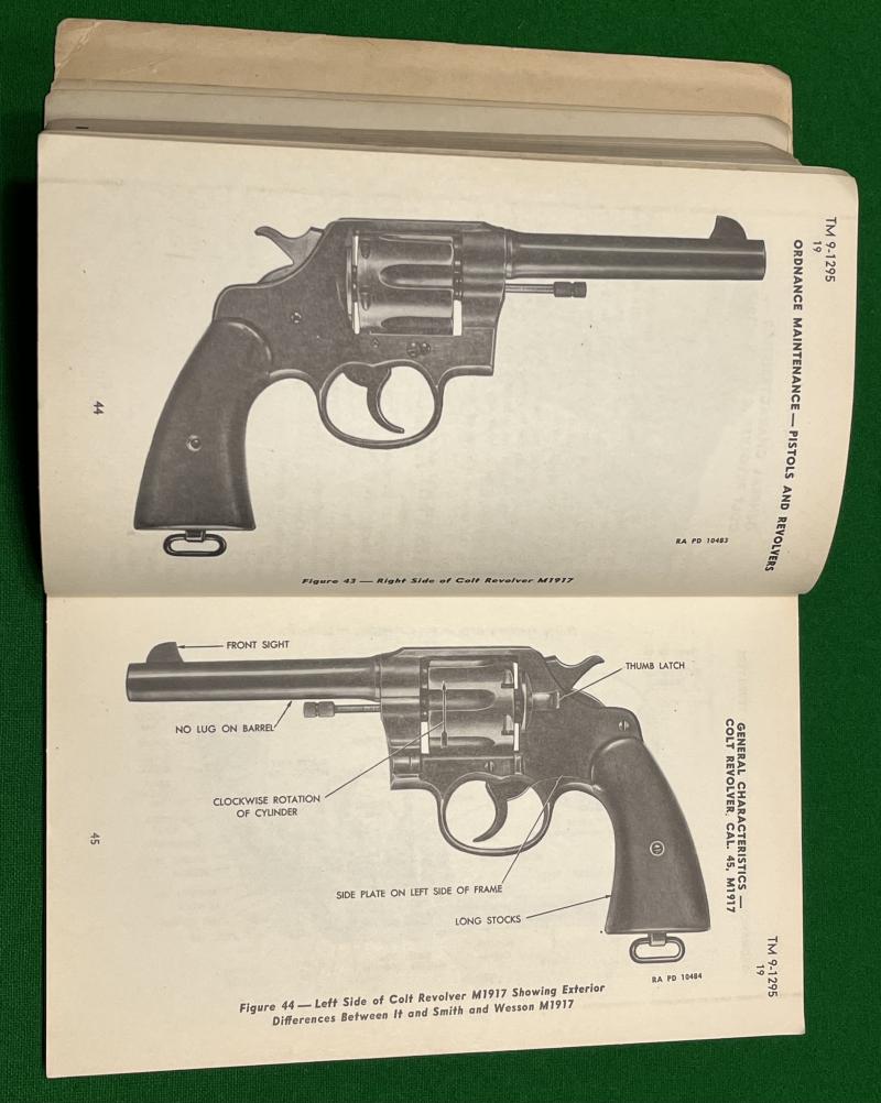 1942 US Manual ' Pistols & Revolvers '.