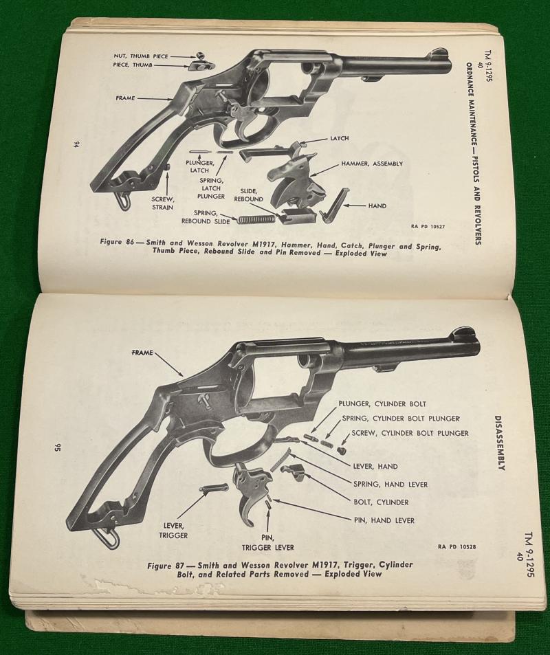 1942 US Manual ' Pistols & Revolvers '.