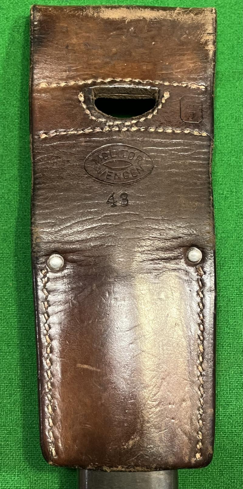 Swiss M-1914 Pioneer Sawback Bayonet