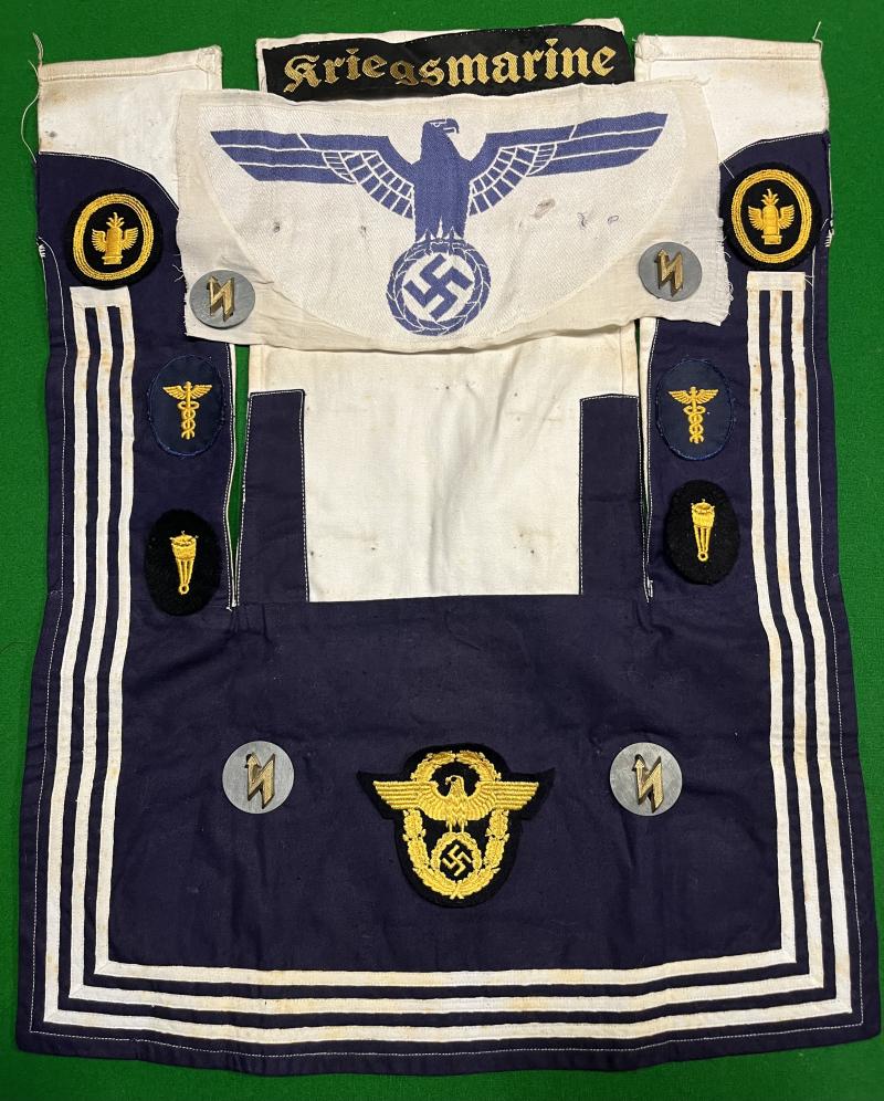 WW2 Kriegsmarine Souvenir Collar