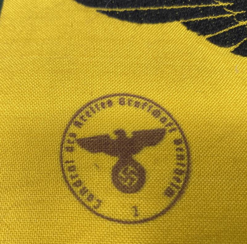 ‘STATE SERVICE’ ARMBAND.