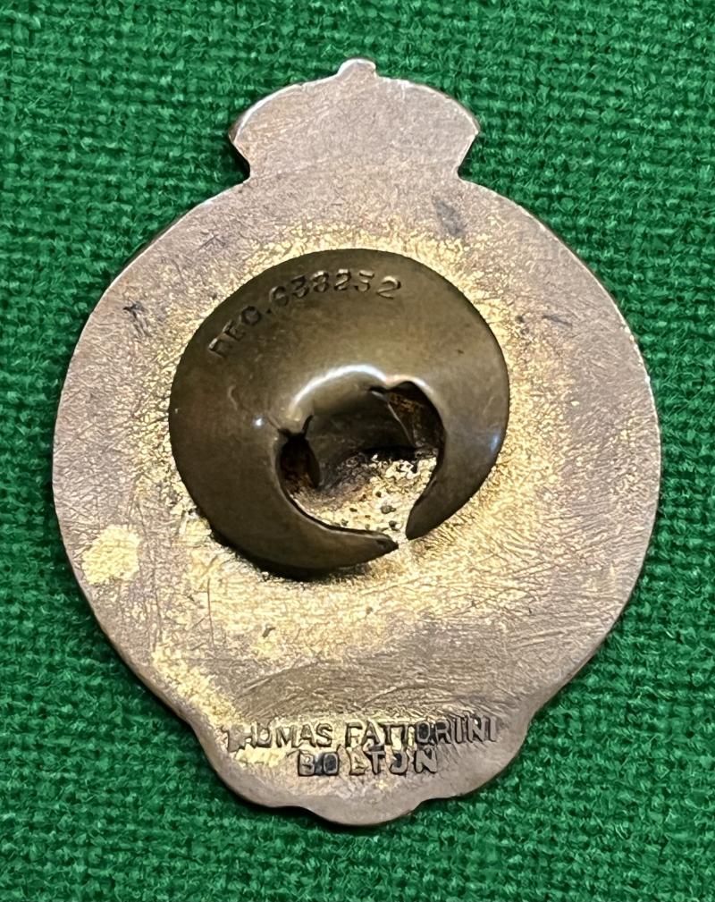 WW1 Leyland Motors Ltd O.H.M.S war service badge