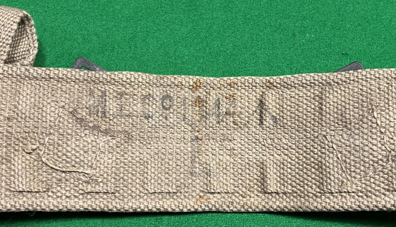 WW2 British Officer's '37 Patt Belt Order.