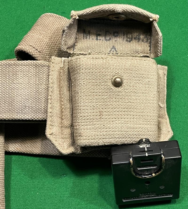 WW2 British Officer's '37 Patt Belt Order.