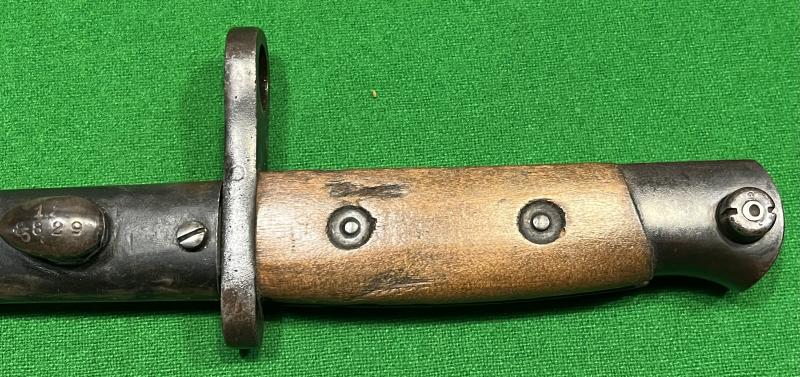 WWII Belgium Army issued M1916 Bayonet