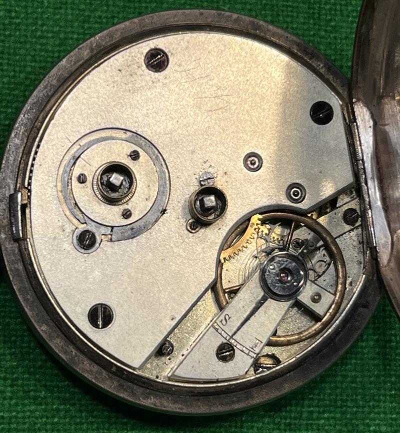 1884 Silver Pocket Watch - Army Rifle Meeting.