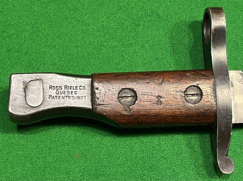 WW1 Canadian Ross Rifle Bayonet