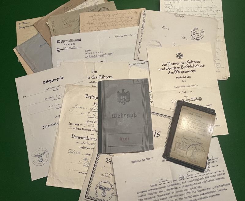 WW2 I.R.70 Casualty Grouping.