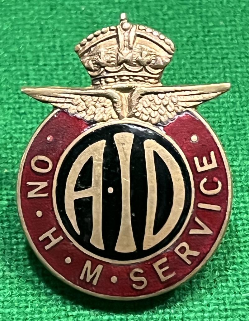 WW2 A.I.D. Badge.