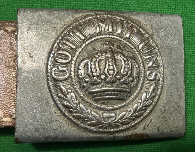 WW1 Prussian Steel Buckle.