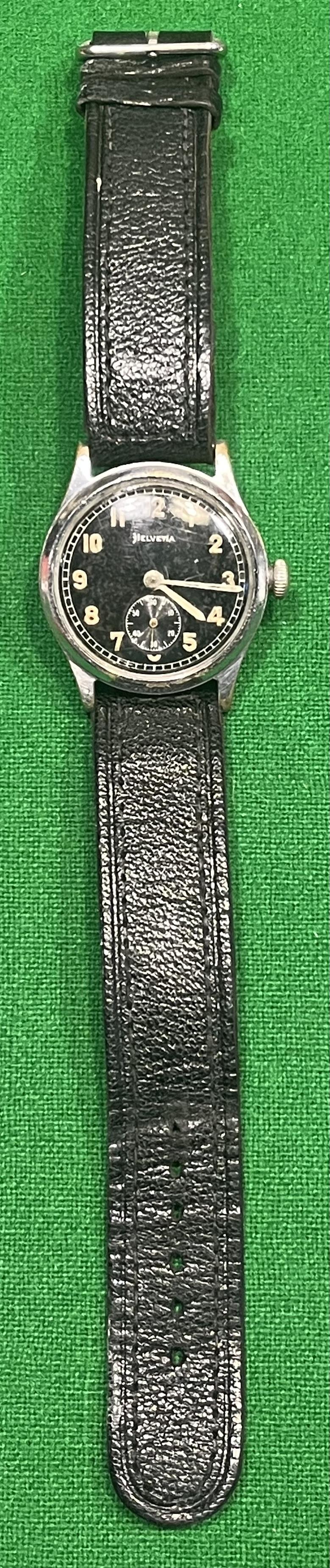 WW2 Wehrmacht issue wrist watch.