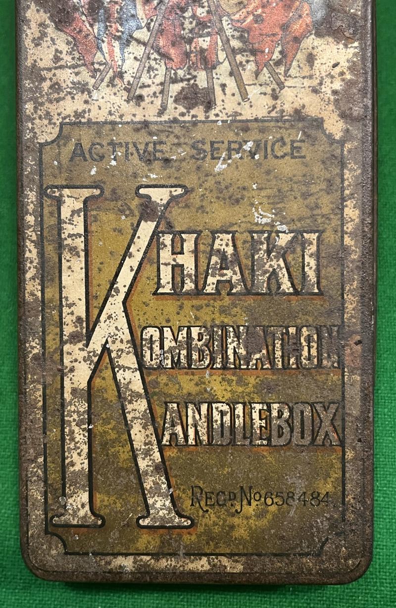 WW1 Khaki Kombination Kandlebox.