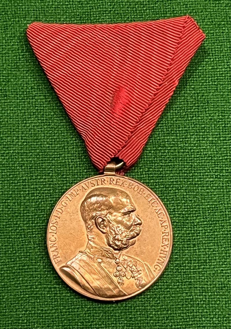 Austrian Franz Joseph Jubilee Medal 1898