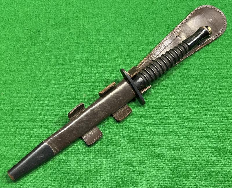 Wooden handled 3rd Patt. Fighting Knife.