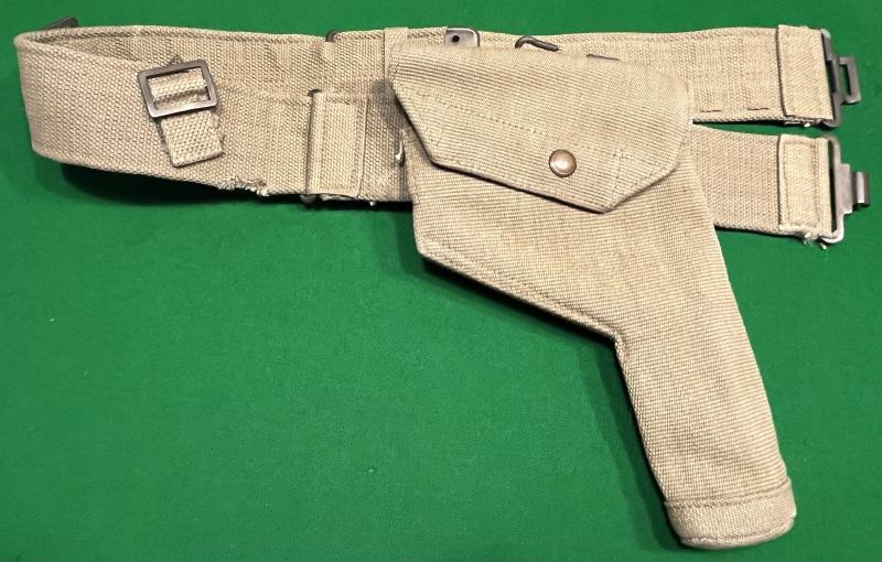 1940 dated 1919 Patt belt and .45 Holster.