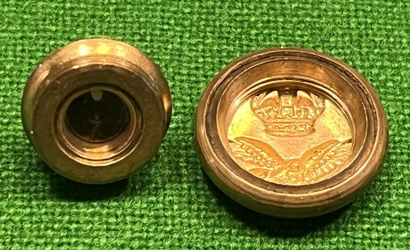 WW2 RAF escape and evasion cap/tunic small size button