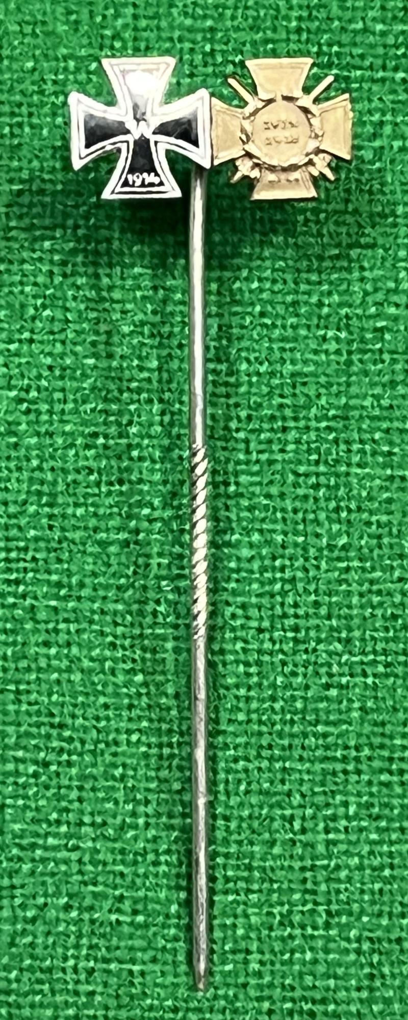 EKII/Cross of Honour stickpin.