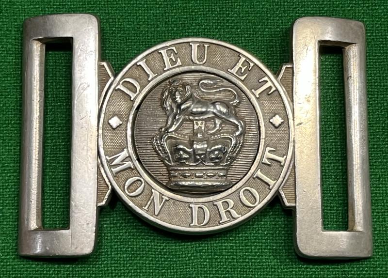 British Victorian Volunteer Belt Buckle.