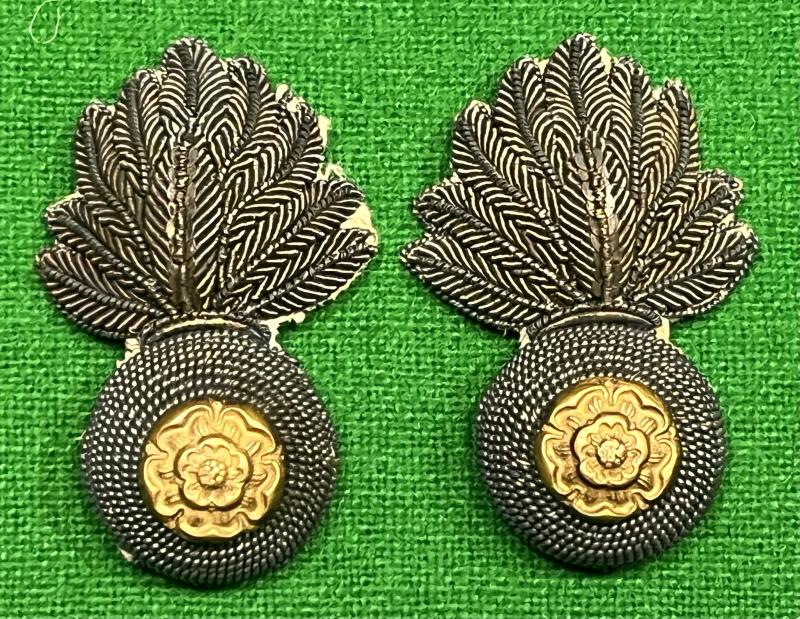 Royal Fusiliers Officer Collar badges